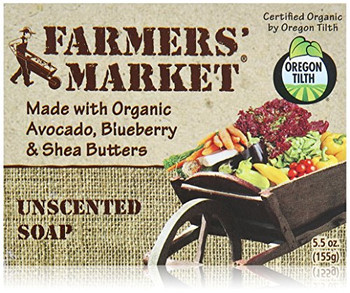 Farmer's Market Bar Soap Unscented - 5.5 oz Farmer's Market Bar Soap Unscented - 5.5 oz