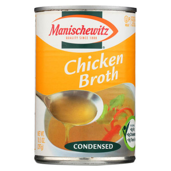 Manischewitz Chicken Broth - Case of 12 - 10.5 Fl oz. Manischewitz Chicken Broth - Case of 12 - 10.5 Fl oz.
