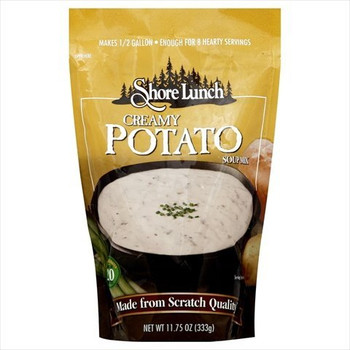 Shore Lunch Soup Mix - Creamy Potato - Case of 6 - 11.75 oz