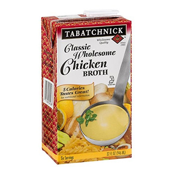 Tabatchnick Classic Wholesome Chicken Broth - Case of 12 - 32 Fl oz.