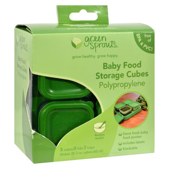 Green Sprouts Food Storage Cubes - 8 Pack