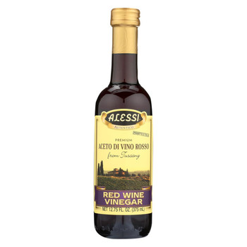 Alessi - Vinegar - Red Wine Vinegar - Case of 6 - 12.75 FL oz. Alessi - Vinegar - Red Wine Vinegar - Case of 6 - 12.75 FL oz.