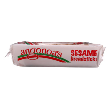 Angonoa's Sesame Breadsticks - Case of 12 - 3.25 oz