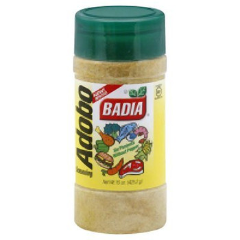Badia Spices - Adobo Seasoning Without Pepper - Case of 12 - 15 oz.