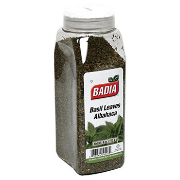 Badia Spices - Basil Leaves - Case of 6 - 4 oz.
