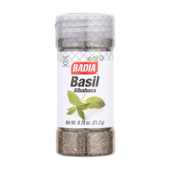 Badia Spices - Sweet Basil - Case of 12 - 0.75 oz. Badia Spices - Sweet Basil - Case of 12 - 0.75 oz.