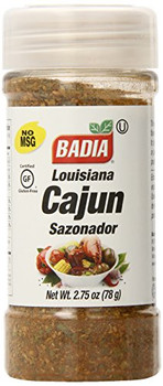 Badia Spices - Louisiana Seasoning Cajun Sazonador - Case of 12 - 2.75 oz. Badia Spices - Louisiana Seasoning Cajun Sazonador - Case of 12 - 2.75 oz.