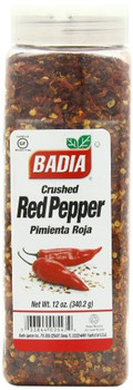 Badia Spices - Crushed Red Pepper - Case of 6 - 12 oz. Badia Spices - Crushed Red Pepper - Case of 6 - 12 oz.