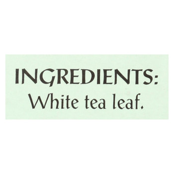 Triple Leaf Tea White Tea - 20 Tea Bags - Case of 6