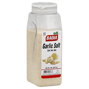 Badia Spices Garlic Salt - Case of 6 - 32 oz.