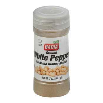 Badia Spices - Ground White Pepper - Case of 12 - 2 oz.