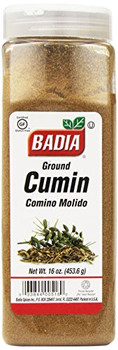 Badia Spices - Ground Cumin Seed - Case of 6 - 16 oz.