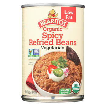 Bearitos Beans - Spicy - Case of 12 - 16 oz. Bearitos Beans - Spicy - Case of 12 - 16 oz.