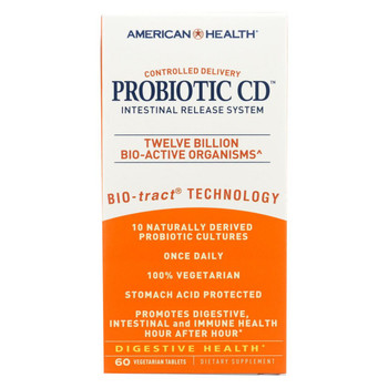 American Health - Probiotic CD Intestinal Release System - 60 Vtablets American Health - Probiotic CD Intestinal Release System - 60 Vtablets