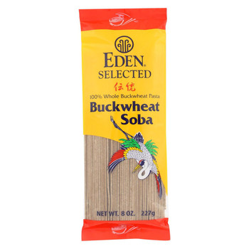 Eden Foods Pasta - Buckwheat Soba - Case of 12 - 8 oz.