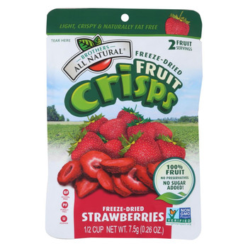 Brothers All Natural - Fruit Crisps - Strawberry - Case of 24 - 0.26 oz.