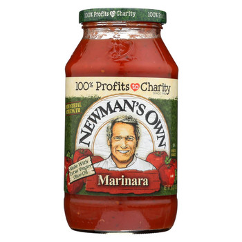 Newman's Own Marinara Pasta - Sauce - Case of 12 - 24 Fl oz.