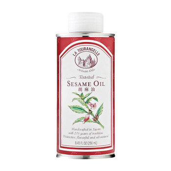 La Tourangelle Toasted Sesame Oil - Case of 6 - 8.45 oz.