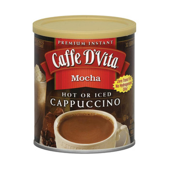 Caffe D'Vita - Cappuccino - Mocha - Case of 6 - 16 oz. Caffe D'Vita - Cappuccino - Mocha - Case of 6 - 16 oz.