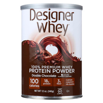 Designer Whey - Protein Powder - Double Chocolate - 12.7 oz