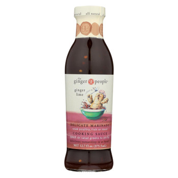 The Ginger People Sauce - Lime - Case of 12 - 12.7 Fl oz. The Ginger People Sauce - Lime - Case of 12 - 12.7 Fl oz.