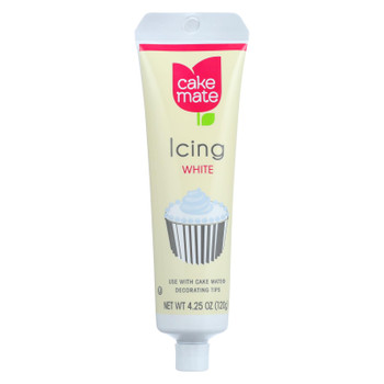 Cake Mate - Decorating Icing - White - 4.25 oz - Case of 6 Cake Mate - Decorating Icing - White - 4.25 oz - Case of 6