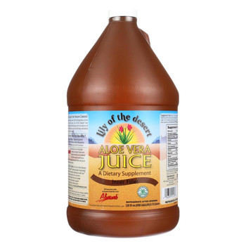 Lily of the Desert - Aloe Vera Juice - Inner Fillet - Case of 4 - 1 Gallon Lily of the Desert - Aloe Vera Juice - Inner Fillet - Case of 4 - 1 Gallon