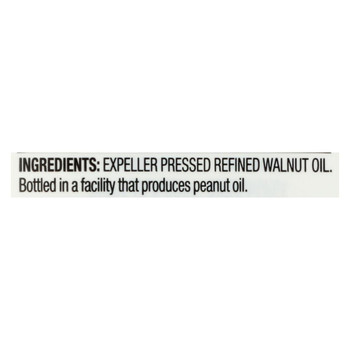 Spectrum Naturals Refined Walnut Oil - Case of 12 - 16 Fl oz.