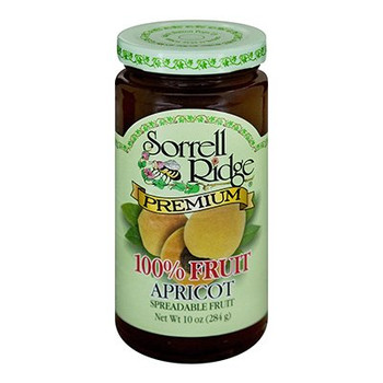 Sorrell Ridge Premium Spreadable Fruit - Apricot - Case of 12 - 10 oz.
