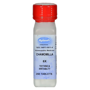 Hylands Homeopathic Chamomilla 6X - 250 Tablets