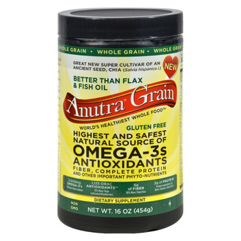 Anutra Omega 3 Antioxidants Fiber and Complete Protein Whole Grain - 16 oz