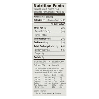 Devonsheer - Organic Garlic Melba Rounds - Case of 12 - 5.25 oz. Devonsheer - Organic Garlic Melba Rounds - Case of 12 - 5.25 oz.