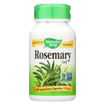 Nature's Way - Rosemary Leaves - 100 Capsules