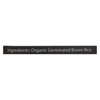 Truroots Organic Germinated Brown Rice - Whole Grain - Case of 6 - 14 oz.