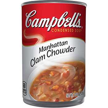 Campbell's Chowder - Manhattan Clam - Case of 12 - 10.75 oz