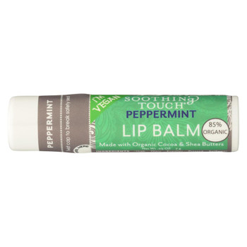 Soothing Touch Lip Balm - Peppermint - Case of 12 - .25 oz