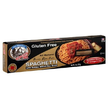 Hodgson Mills Spaghetti Flaxseed - Spaghetti - Case of 12 - 8 oz. Hodgson Mills Spaghetti Flaxseed - Spaghetti - Case of 12 - 8 oz.
