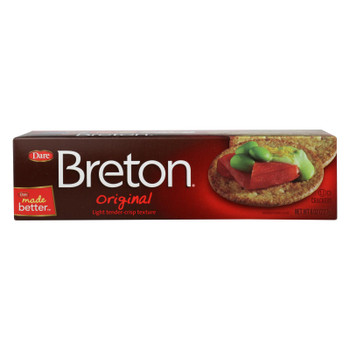 Breton/Dare - Crackers - Original - Case of 12 - 8 oz. Breton/Dare - Crackers - Original - Case of 12 - 8 oz.