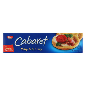 Breton/Dare - Cabaret Crackers - Buttery Original - Case of 12 - 7 oz. Breton/Dare - Cabaret Crackers - Buttery Original - Case of 12 - 7 oz.