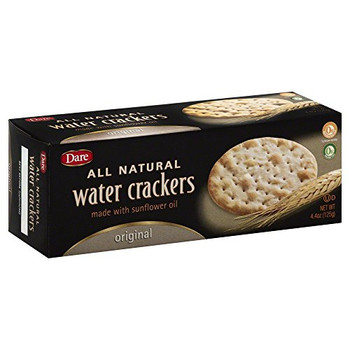 Dare Crackers - Water Crackers Original - Case of 12 - 4.4 oz.