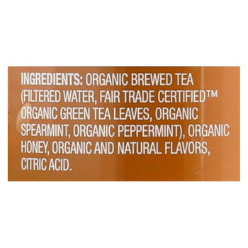 Honest Tea - Tea Btl Og2 Moroccan Mint - CS of 12-16 FZ