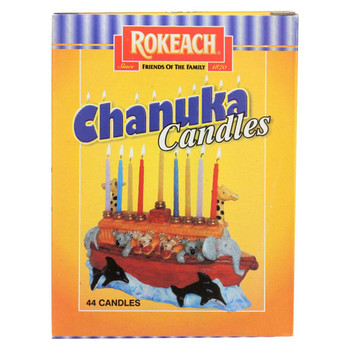 Rokeach Chanukah Candles - Case of 10 - 44 Count Rokeach Chanukah Candles - Case of 10 - 44 Count