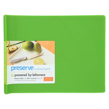 Preserve Small Cutting Board - Green - Case of 4 - 10 in x 8 in Preserve Small Cutting Board - Green - Case of 4 - 10 in x 8 in