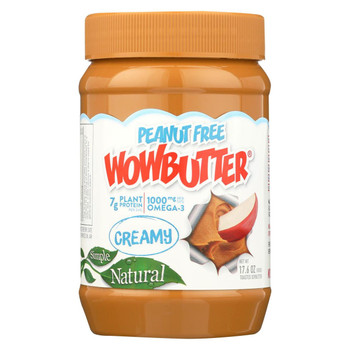 WOWBUTTER Creamy Peanut Free Spread - Case of 6 - 17.6 oz. WOWBUTTER Creamy Peanut Free Spread - Case of 6 - 17.6 oz.