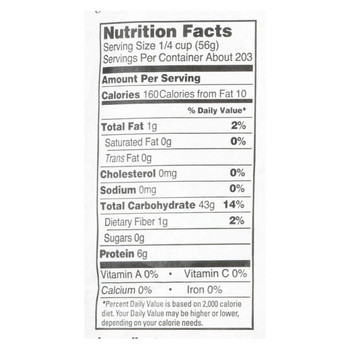 Lundberg Family Farms Organic California White Arborio Rice - Single Bulk Item - 25LB Lundberg Family Farms Organic California White Arborio Rice - Single Bulk Item - 25LB