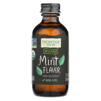 Frontier Herb Mint Flavor - Organic - 2 oz