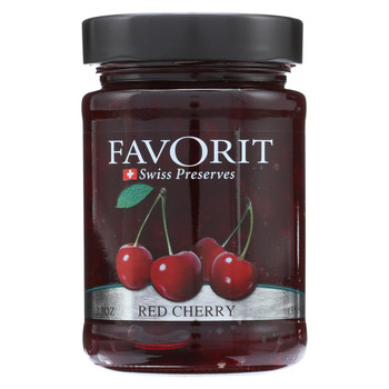 Favorit - Preserves Cherry - CS of 6-12.3 OZ