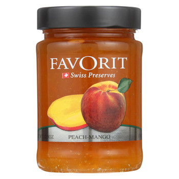Favorit - Preserves Peach - CS of 6-12.3 OZ