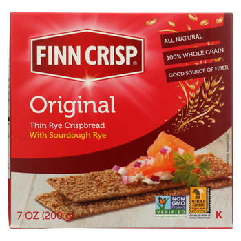 Finn Crisp Original - Whole Grain - Case of 9 - 7 oz.