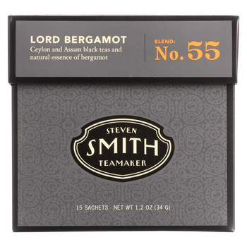 Smith Teamaker Black Tea - Lord Bergamot - Case of 6 - 15 Bags